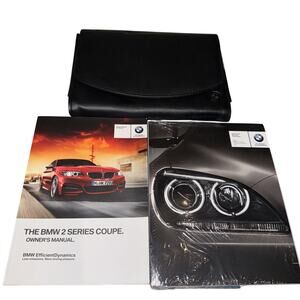 OEM BMW 2016 2 Series Coupe Owner's Manual Organizer 4 6 Z4 Service & Warranty